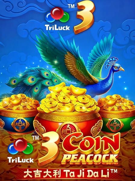 3 Coin Golden Peacock
